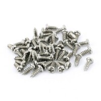 304 Stainless Steel Cross Recessed Pan Head Self-tapping screw M3 8mm - 1