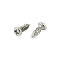 304 Stainless Steel Cross Recessed Pan Head Self-tapping screw M3 8mm - 2