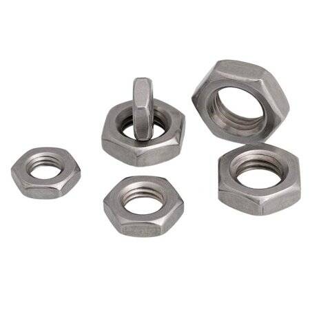 304 Stainless Steel Hexagon Nut M6 - 4