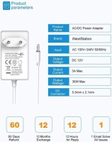 36W 12V 3A Ultra Thin Strip Power Supply - 3