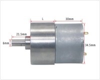 37GB-3530 DC24V 960RPM Reduction Motor - 2