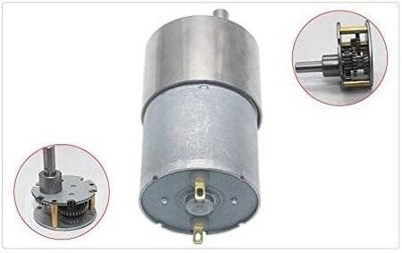 37GB-3530 DC6V 600RPM Reduction Motor - 5