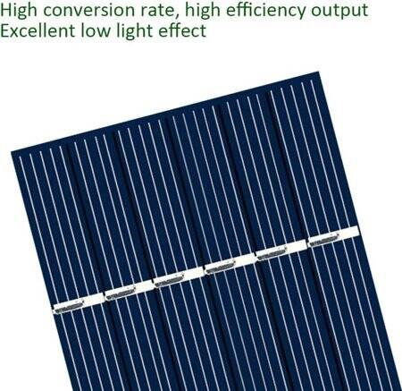 3V 150MA Polycrystalline Drop Solar Panel Size:60x55mm - 2