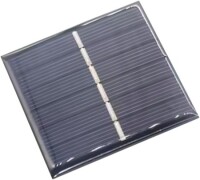 3V 400MA Polycrystalline Drop Solar Panel Size:110x92mm - 3