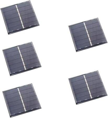 3V 400MA Polycrystalline Drop Solar Panel Size:110x92mm - 1