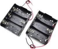 3x LR14 Battery Holder Box Without Cover - 3