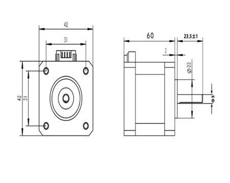 42BYGH60 NEMA17 Stepper Motor - 4