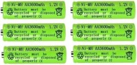 4PCS GP AA 3600MAH Ni-MH Rechargeable Battery - 3