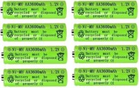 4PCS GP AA 3600MAH Ni-MH Rechargeable Battery - 4