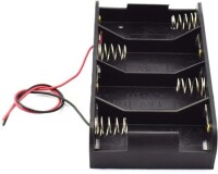 4x LR14 Battery Holder Box Without Cover - 3