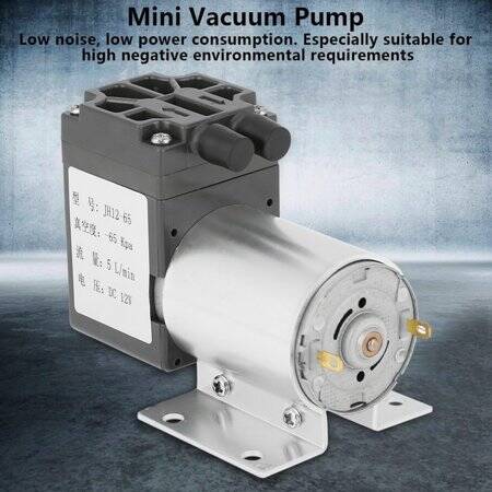 50BPM-6V 10L/Min Mini Electric Vacuum Pump - 2