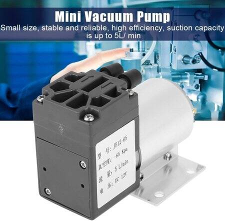 50BPM-6V 10L/Min Mini Electric Vacuum Pump - 3