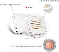 50W SMD High Power LED Bulb 730nm Infrared - 3