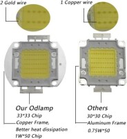 50W SMD High Power LED Bulb White - 4