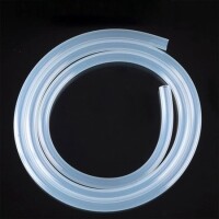 5Meters Transparent Silicone Tube Flexible Rubber Hose Drink Water Pipe Food Grade Connector ID 3mm X 8mm OD - 5