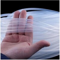 5Meters Transparent Silicone Tube Flexible Rubber Hose Drink Water Pipe Food Grade Connector ID 8mm X 10mm OD - 1