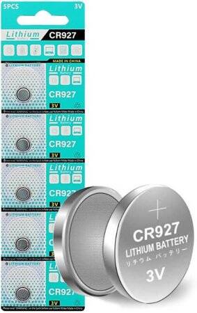 5PCS CR927 3V Button Lithium Battery - 1