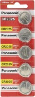 5PCS PANASONIC CR2025 3V Button Lithium Battery - 1