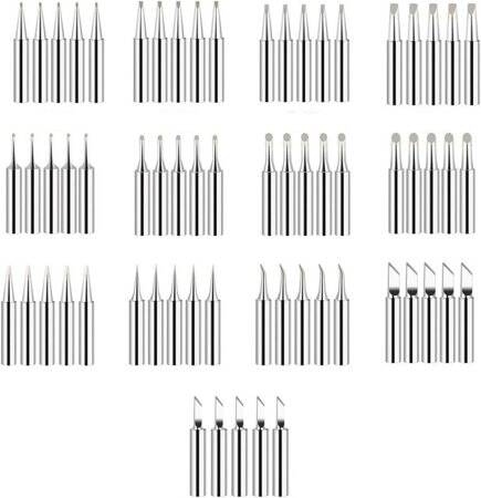 5pcs/set 900M-T Soldering Iron Tip-B-IS-I-2-4D-K - 1