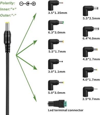 60W 24V 2.5A Super Thin Plastic Case Led Special Power Supply With Wire - 3