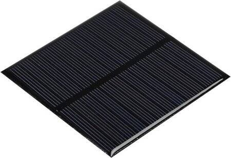 6V 150MA Glue Drop Polycrystalline Solar Panel Size:80x80mm - 3