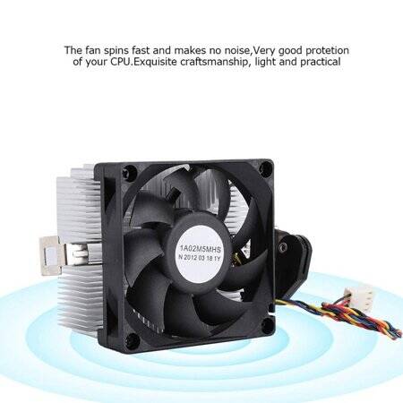 7015 Black 12V Cooling Fan 0-18A - 3