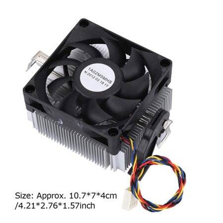 7015 Black 12V Cooling Fan 0-18A - 4