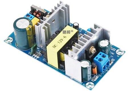 70W AC-DC 110-245V to 12V 6A Switching Power Board - 1