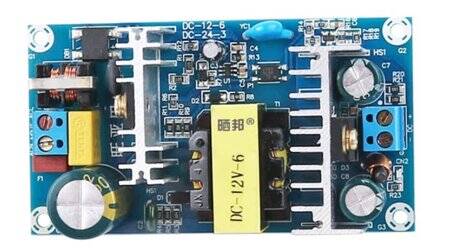 70W AC-DC 110-245V to 12V 6A Switching Power Board - 2