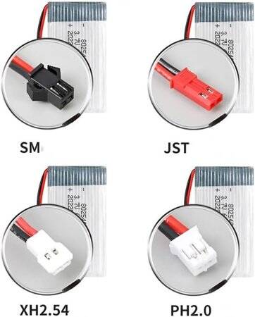 852540 650MAH 3.7V High Quality Lithium Rechargeable Battery - 3