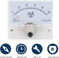 85C1-A DC Pointer Ammeter Measuring Range:DC0-1A - 4