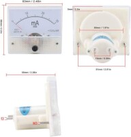 85C1-A DC Pointer Ammeter Measuring Range:DC0-2A - 2