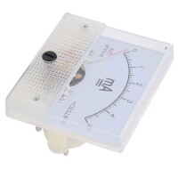 85C1-A DC Pointer Ammeter Measuring Range:DC0-500MA - 2