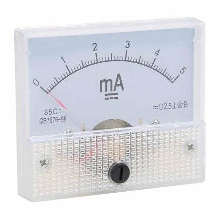 85C1-A DC Pointer Ammeter Measuring Range:DC0-500MA - 4