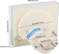 85C1-A DC Pointer Ammeter Measuring Range:DC0-50MA - 4