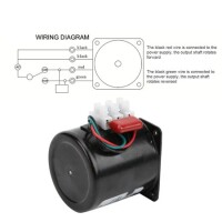 AC110V 14W 60KTYZ Permanent Magnet Synchronous Motor 10RPM - 2