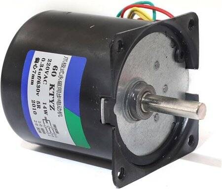 AC110V 14W 60KTYZ Permanent Magnet Synchronous Motor 110RPM - 3