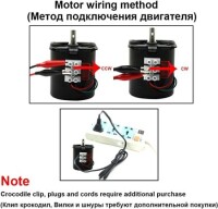 AC110V 28W 68KTYZ Permanent Magnet Synchronous Motor 1RPM - 2