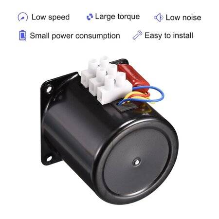 AC110V 4W 49KTYZ Permanent Magnet Synchronous Motor 5RPM - 4