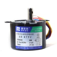 AC110V 6W 50KTYZ Permanent Magnet Synchronous Motor 80RPM - 1