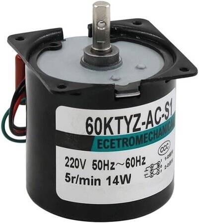 AC220V 14W 60KTYZ Permanent Magnet Synchronous Motor 10RPM - 2