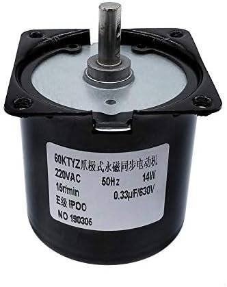 AC220V 14W 60KTYZ Permanent Magnet Synchronous Motor 60RPM - 1