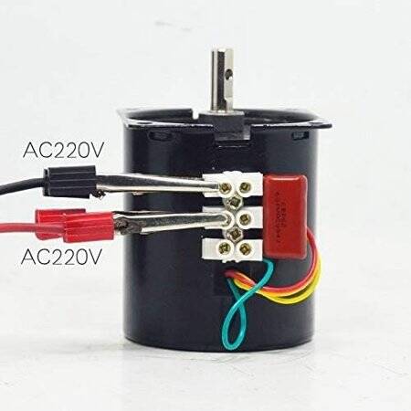 AC220V 28W 68KTYZ Permanent Magnet Synchronous Motor 10RPM - 3