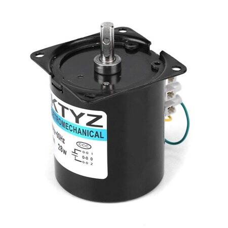 AC220V 28W 68KTYZ Permanent Magnet Synchronous Motor 2.5RPM - 3