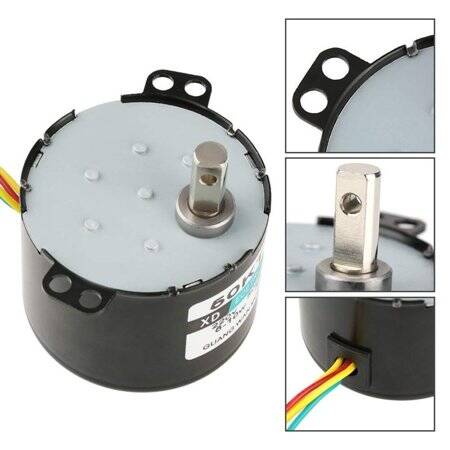 AC220V 4W 49KTYZ Permanent Magnet Synchronous Motor 15RPM - 5