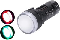 AC380V AD16-22SS Red+Green LED Dual-Color Signal Indicator Light - 1