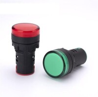 AC/DC36V AD16-22SS Red+Green LED Dual-Color Signal Indicator Light - 4