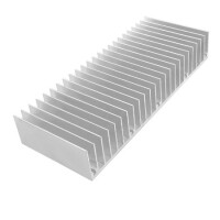 Aluminum Alloy High Power Heat Sink Size:150x25x60mm - 1