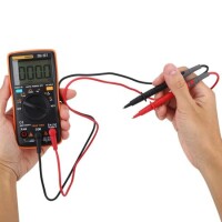 Black ANENG AN8009 Convenient Automatic Range Digital Multimeter With Battery - 1