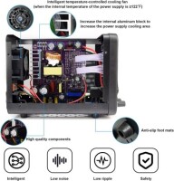 Black WPS1602H 160V 2A DC Adjustable RegulaTor Power Supply With Cable 220V EU Plug - 3